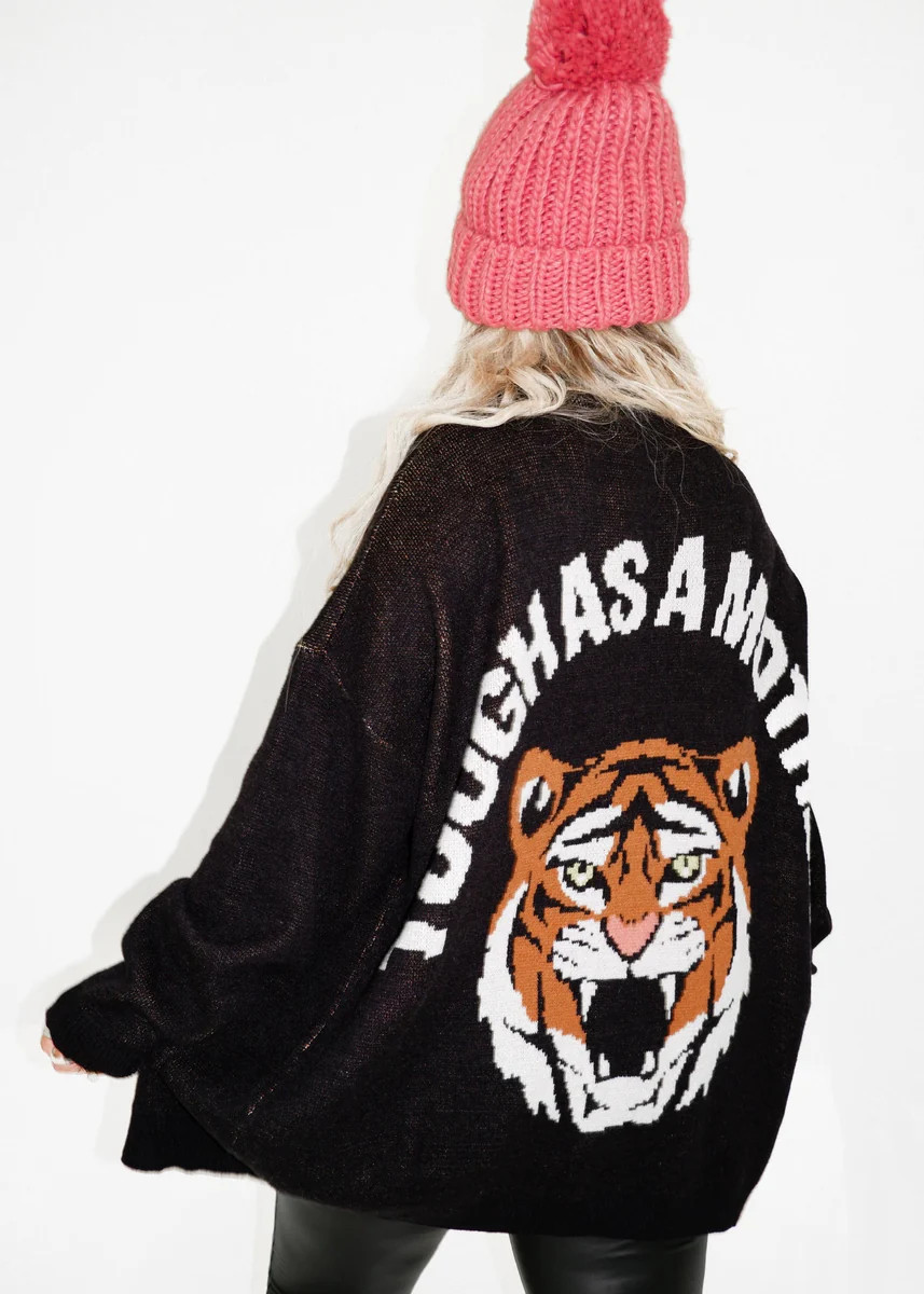 TOUGH AS A MOTHER CARDIGAN | Pebby Forevee