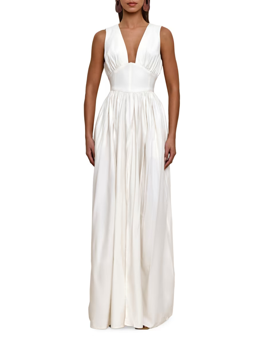 Rexi Cotton-Blend Maxi Dress | Saks Fifth Avenue