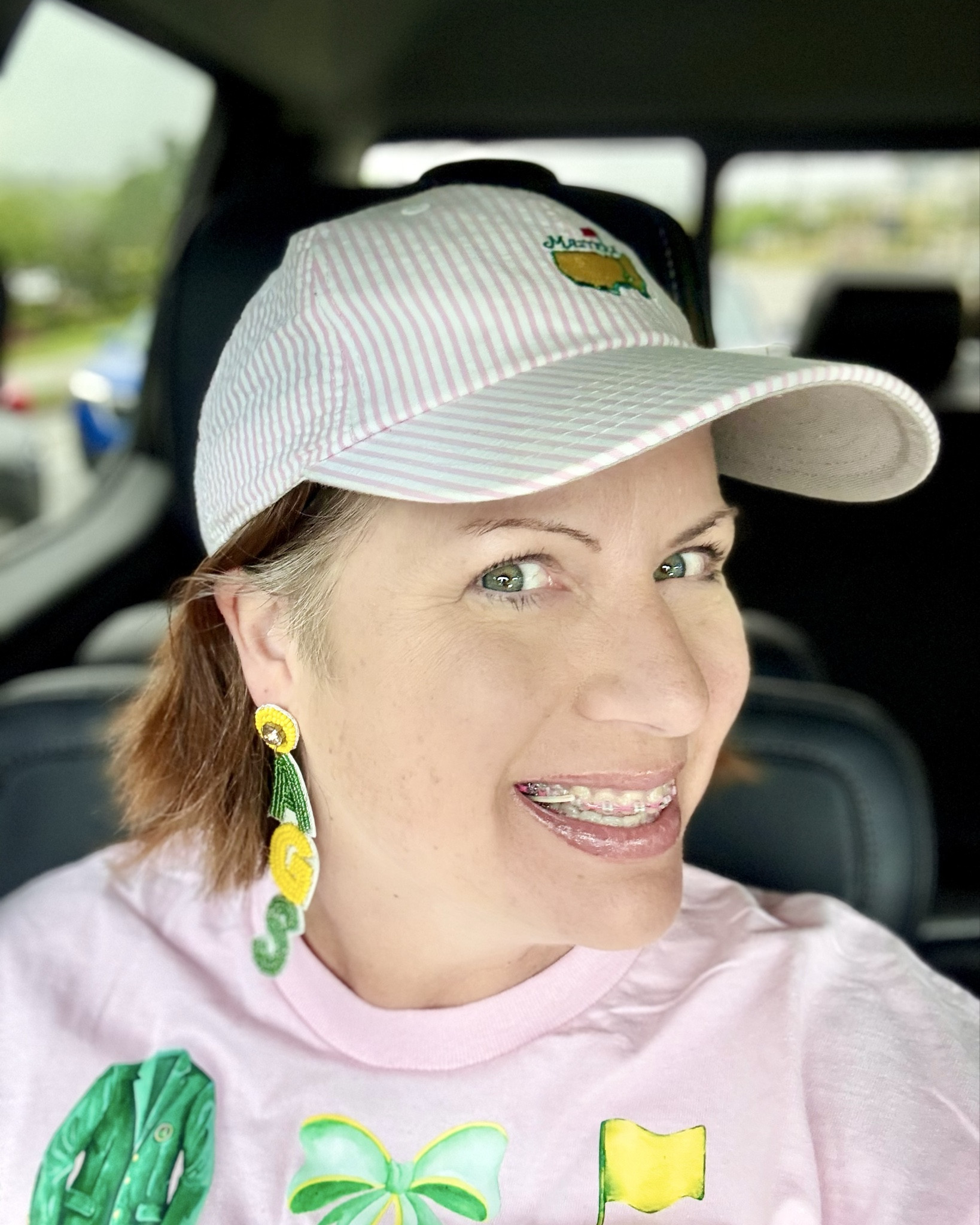 Had another great day at the Masters until we had to leave due to the weather. 

#LTKFindsUnder50 #LTKOver40 #LTKSeasonal