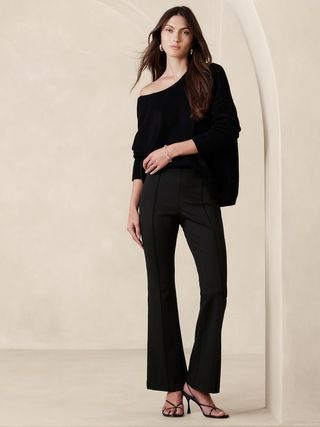 Flare Everywhere Ponte Pant | Banana Republic (US)