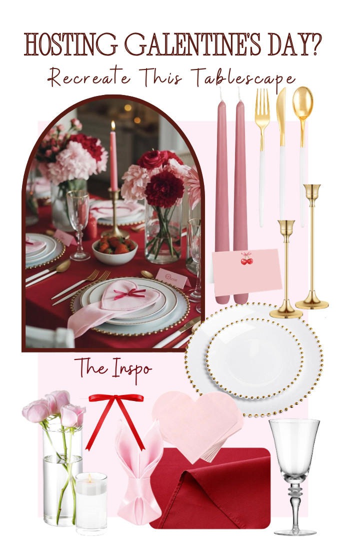 Hosting this Valentine's Day? These items will help you create a romantic tablescape. Perfect for taking your special evening over the top! 

 #LTKSeasonal #LTKHome #LTKSaleAlert