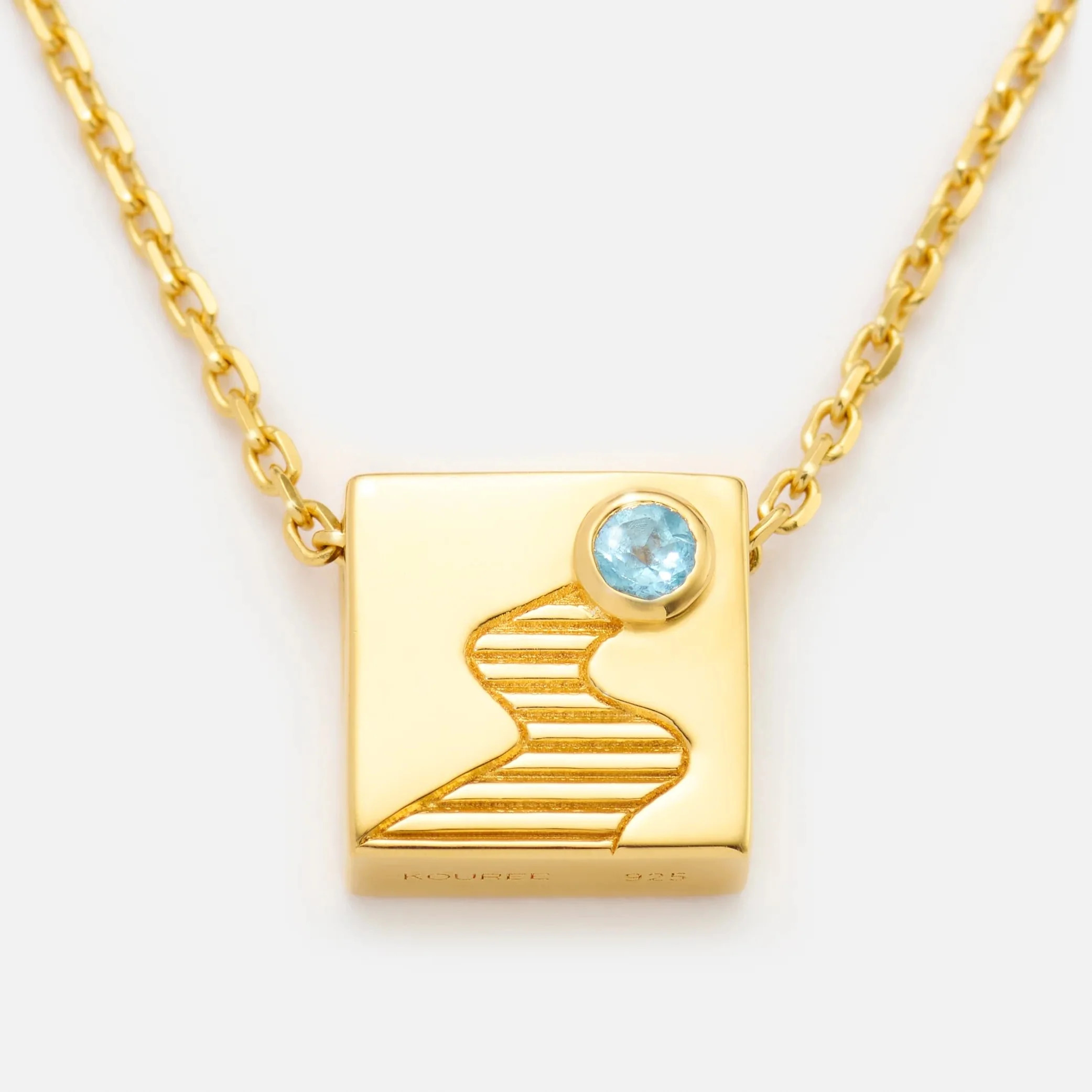 'YOU KNOW THE WAY' NECKLACE PENDANT CHARM | KOUREE