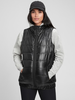 Maternity 100% Recycled Puffer Vest | Gap (US)
