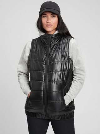 Maternity 100% Recycled Puffer Vest | Gap (US)