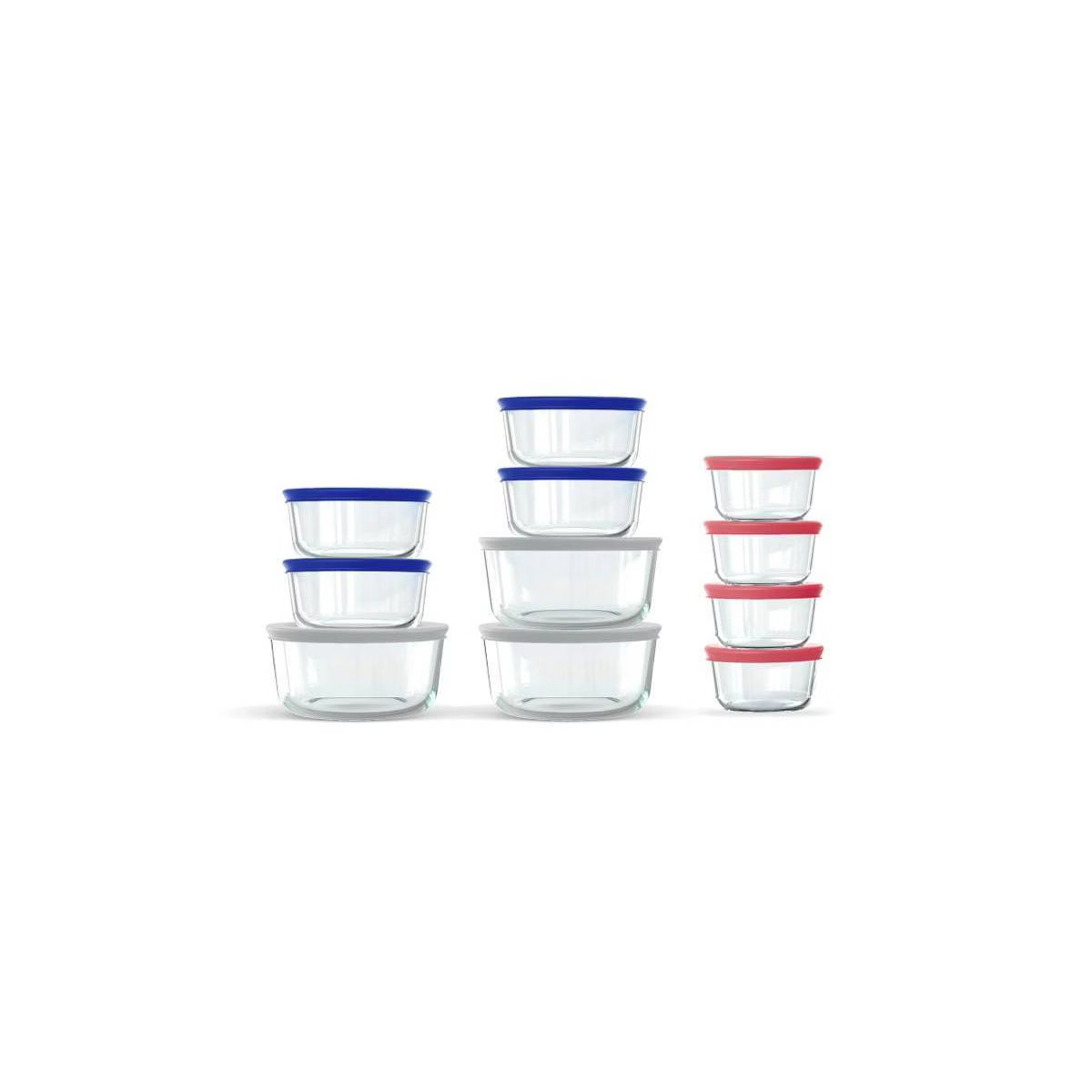 Pyrex 22pc Glass Food Storage Container Set | Target