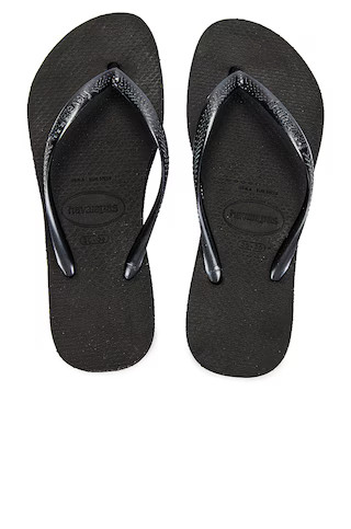 Havaianas Slim Flatform Flip Flop in Black from Revolve.com | Revolve Clothing (Global)
