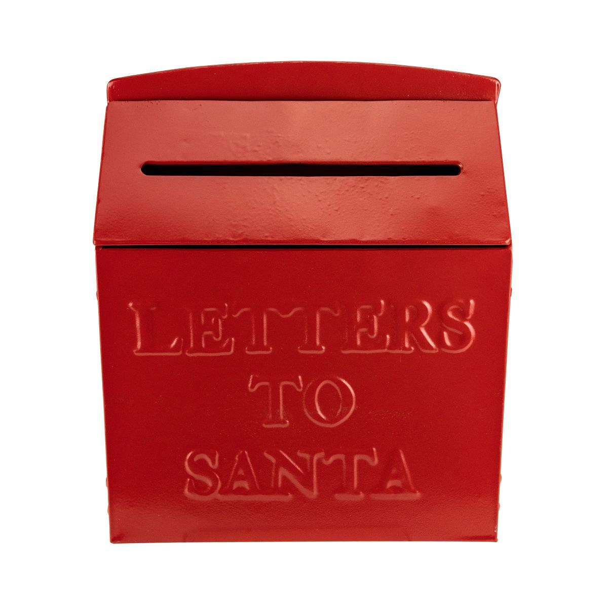 Northlight 11.75" Letters to Santa Red Mail Box Christmas Wall Hanging | Target