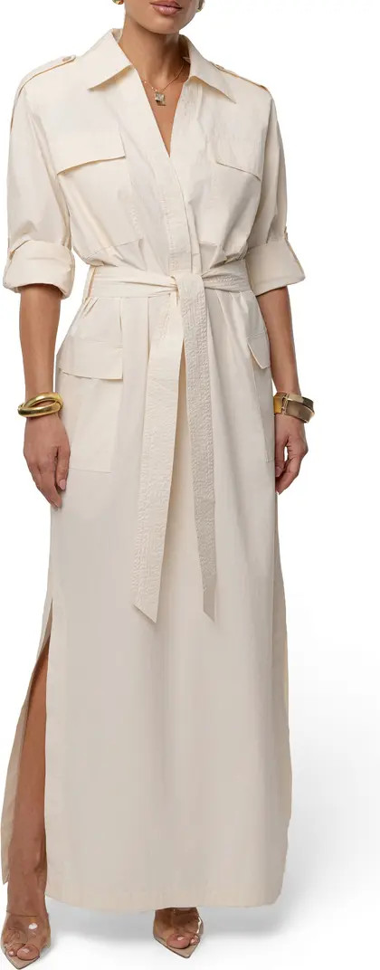 Harbor Shore Maxi Shirtdress | Nordstrom