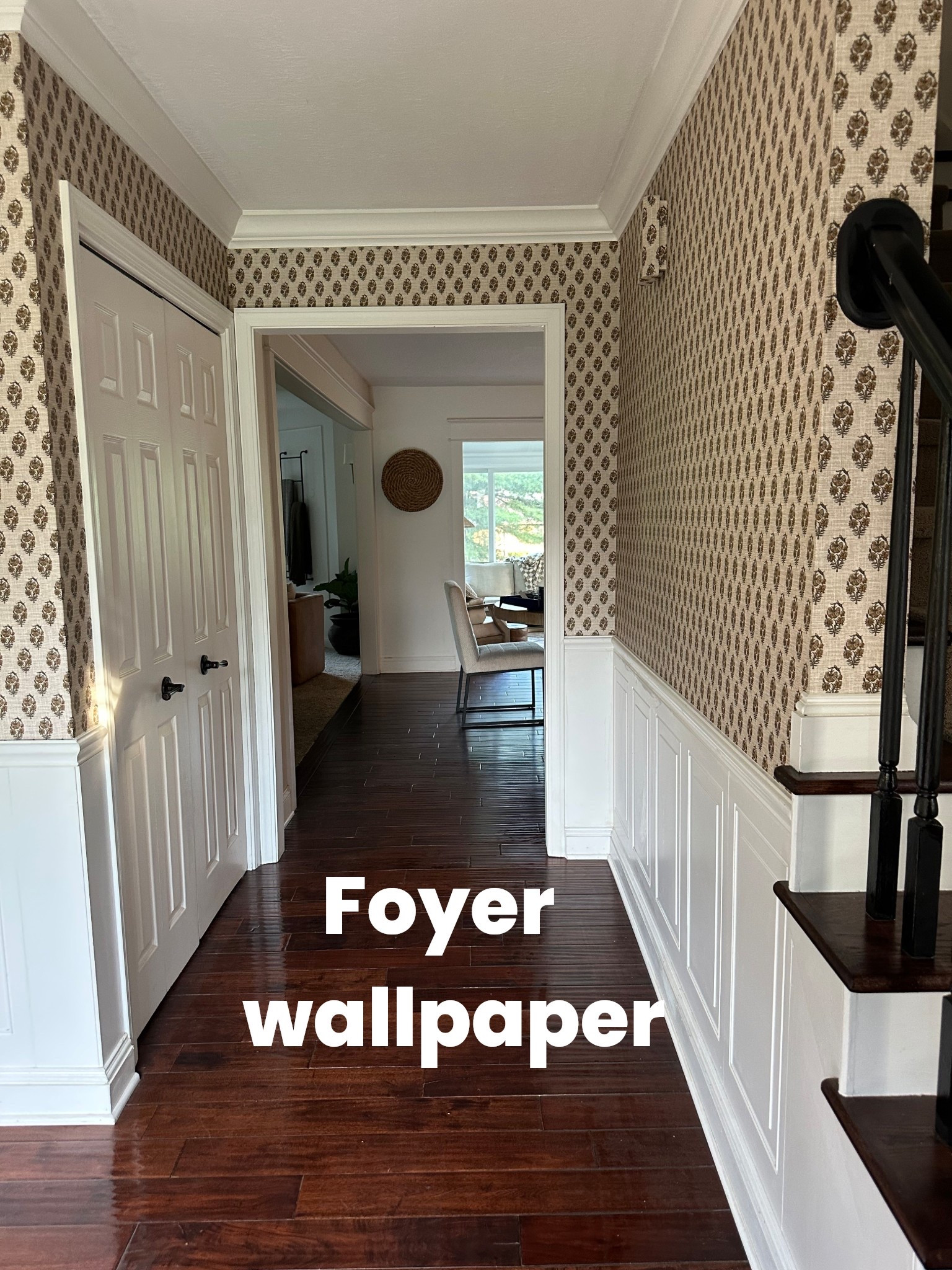 This peel and stick wallpaper is the perfect mix of vintage, classic, high end and it is AFFORDABLE!!!!! 

#LTKFindsUnder50 #LTKHome