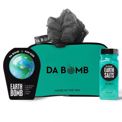 Da Bomb Bath Fizzers Earth Bath Bomb Gift Set - 3ct | Target
