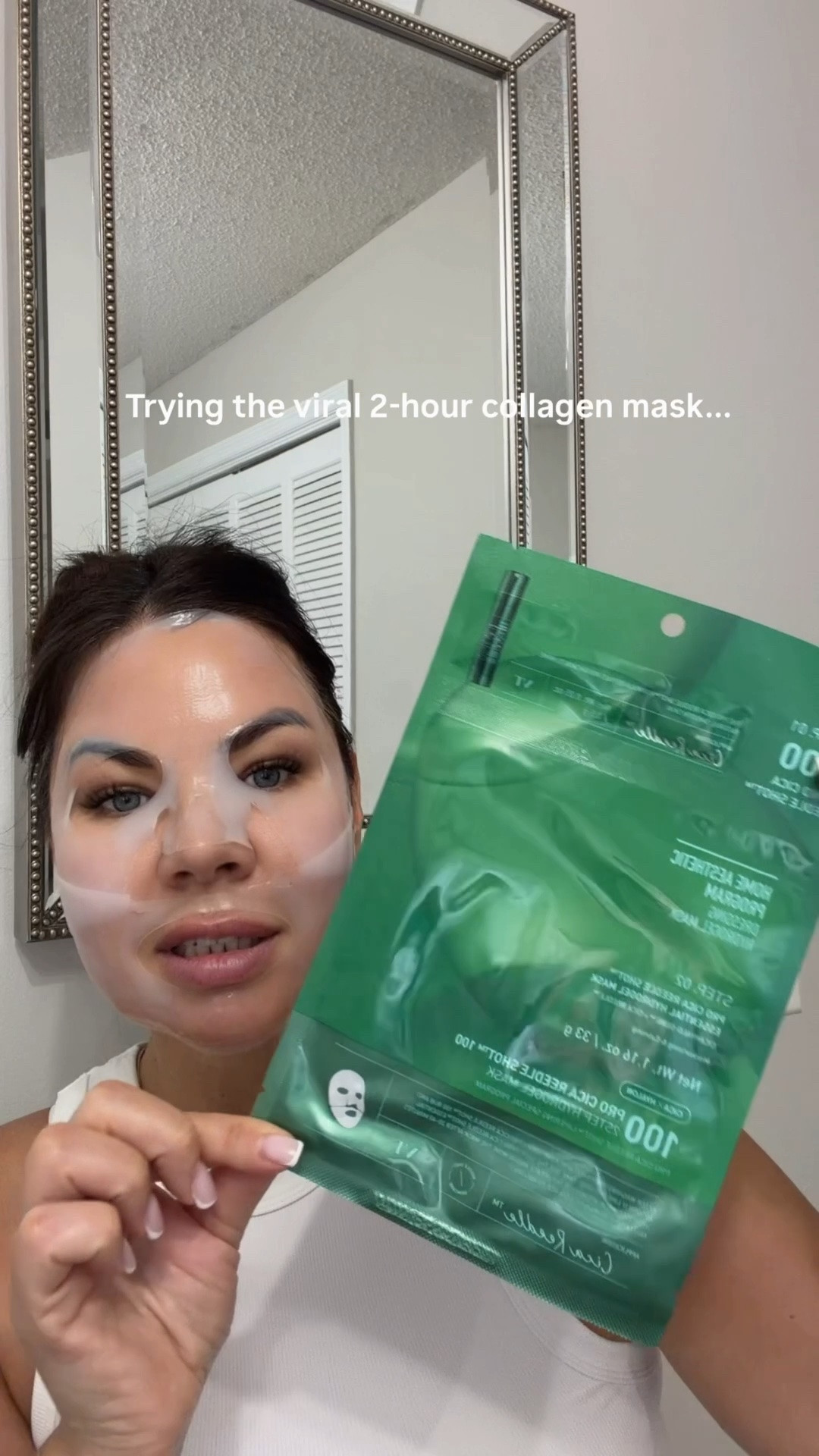 Korean skincare routine using the VT Cosmetics Pro Cica Reedle Shot 100 2-Step Hydrogel Mask followed by ANUA PDRN Mist and ANUA PDRN Cream for hydrated, glowing, smooth-looking skin. Esthetician skincare routine, K-beauty, glass skin.

#LTKOver40 #LTKselfcare #LTKBeauty