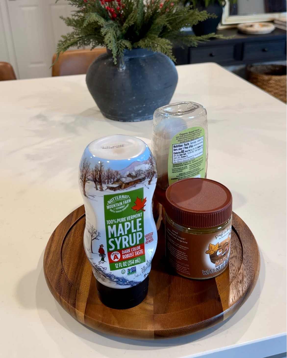 Acacia wood turntable, lazy Susan 

#LTKhome