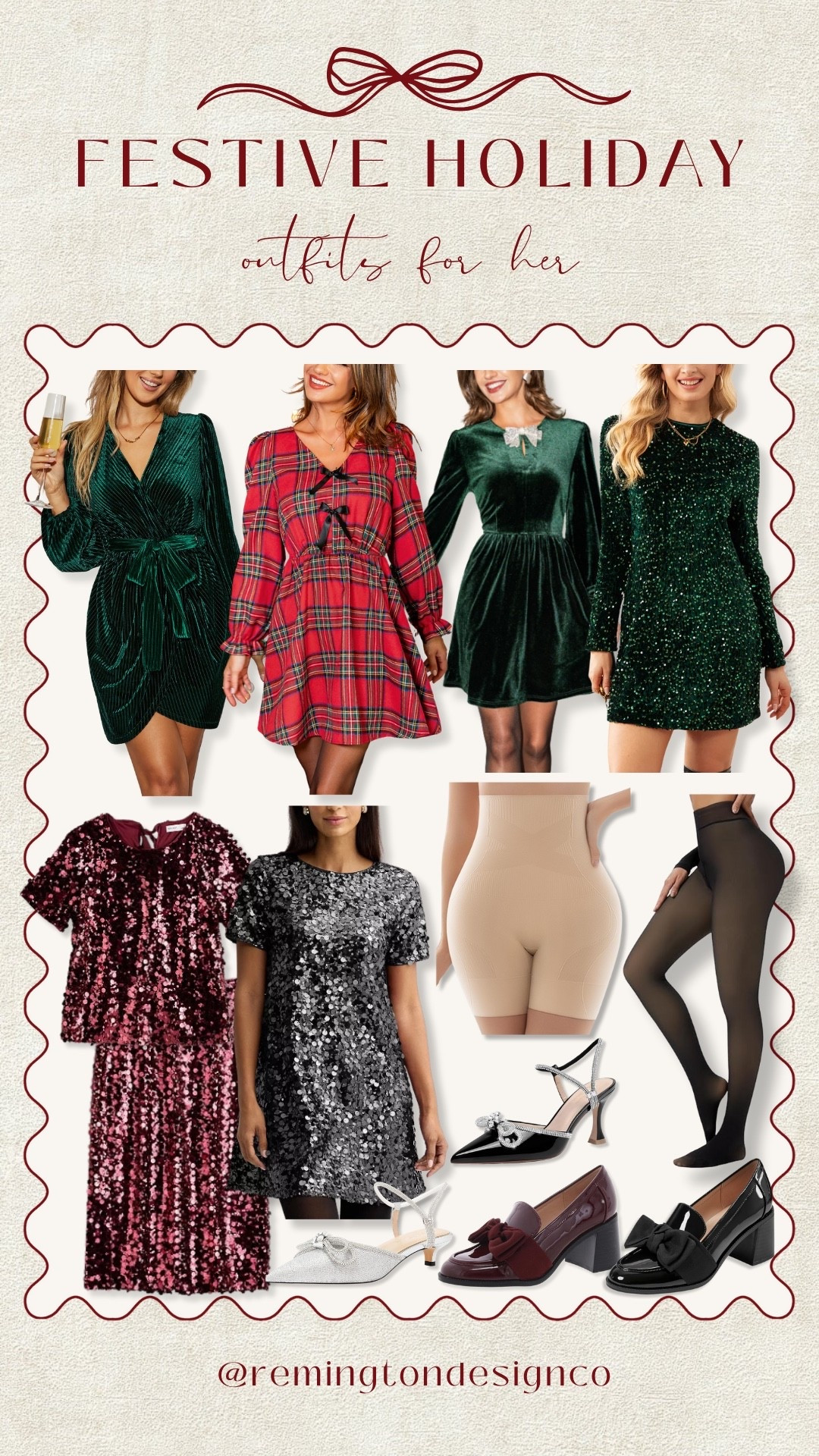 Festive holiday outfits for her! 

#LTKSeasonal #LTKootd #LTKHoliday