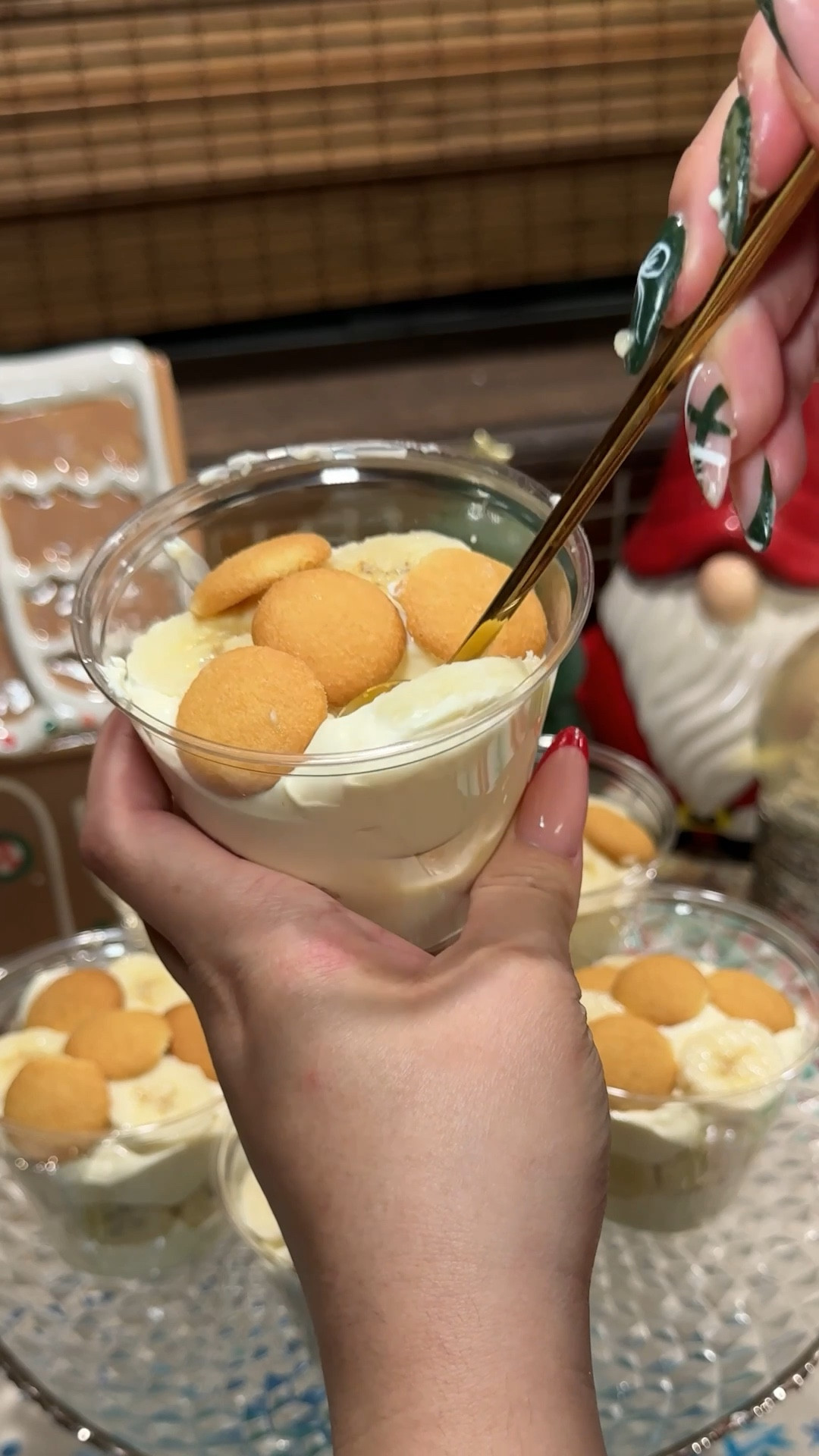 

Welcome back to 12 days of Bakecember, where I share one holiday sweet treat perfect to make for your friends and family this holiday season. 🎁🎄
.
Episode 2: Banana Pudding🍌
.
While my recipe is a little bit more of an elevated, slightly complex version of this southern staple, I promise it is the best version you will ever have. Everytime I make it, I get comments that this should be the first dessert I sell in my bakery. 
.
I’ll see you tomorrow with episode 3. Happy Holidays & Happy Baking!✨
.
#bakecember #bananapudding #holidaybaking #holidaytreats #christmascookieboxes

#LTKGiftGuide #LTKHoliday #LTKFindsUnder50