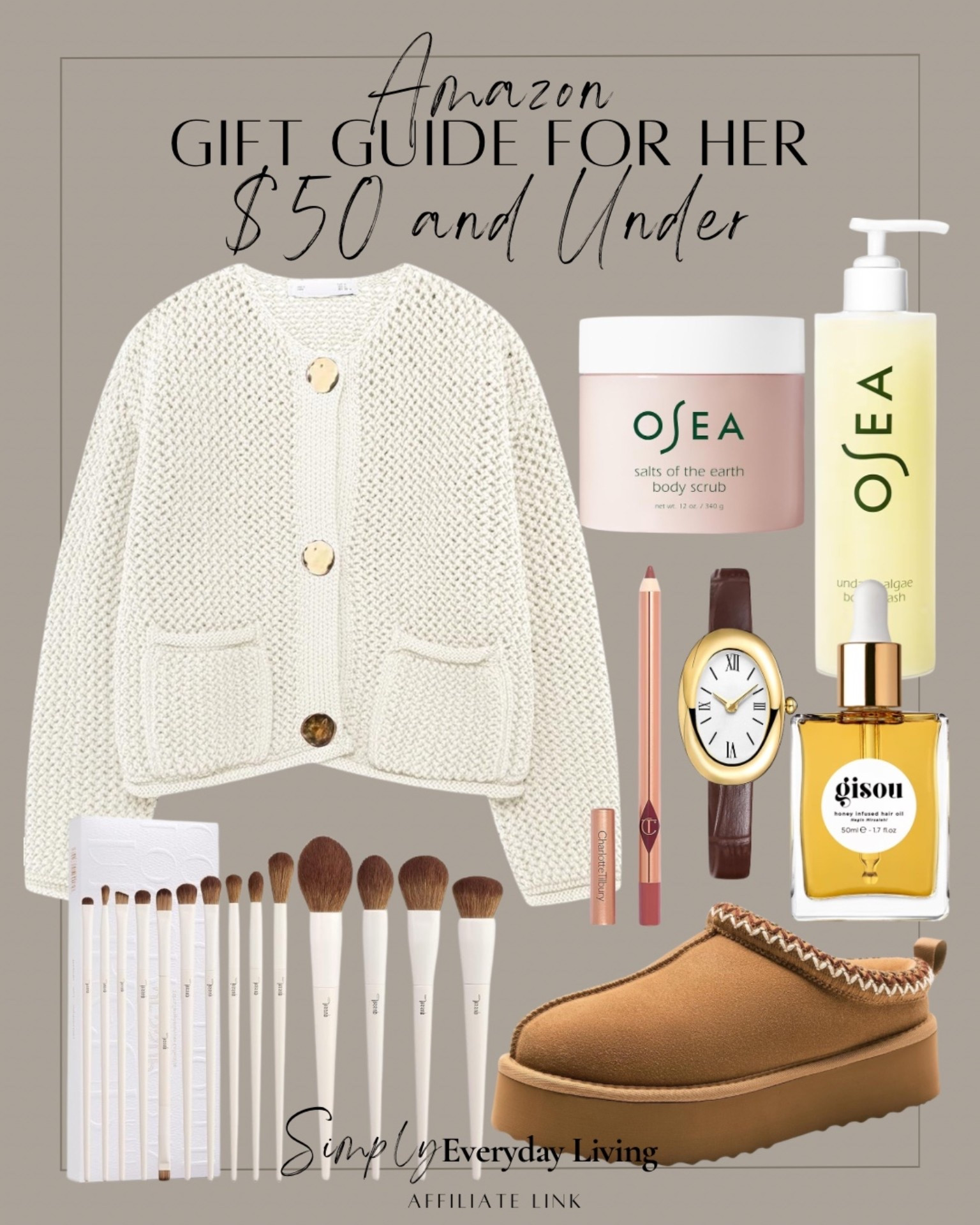 Amazon Gift guide for her $50 and under 