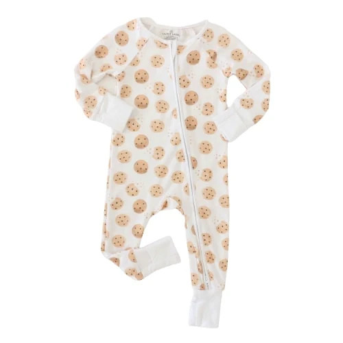 Cookie Crumble Convertible Zip Romper* | Caden Lane