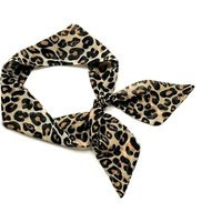 stylish Leopard Silk Scarf - Versatile Hair & Neck Wrap For All Seasons Ready To Ship | Etsy (US)