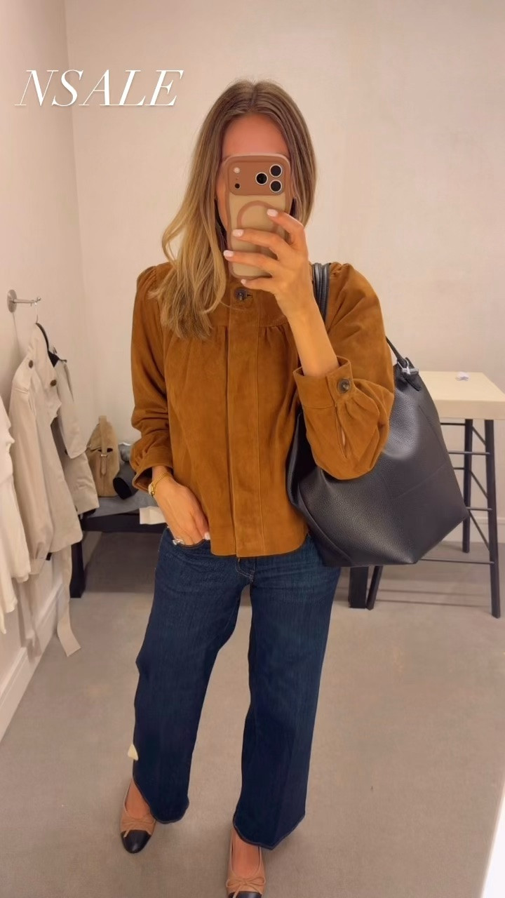 Nordstrom sale
Stunning suede jacket that I loved it so much, definitely a must have for fall 🤎
Fits true to size and I’m wearing size small

#LTKgrwm #LTKSaleAlert #LTKOver40