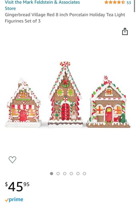 Less expensive ginger bread village / Christmas village options from Walmart & Amazon 



#LTKunder50 #LTKHoliday #LTKhome