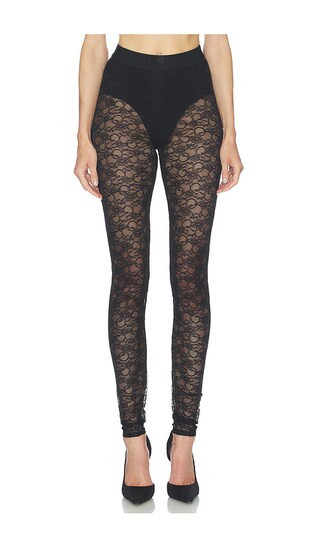 Ronny Kobo Lori Leggings in Black. - size S | Revolve Clothing (Global)