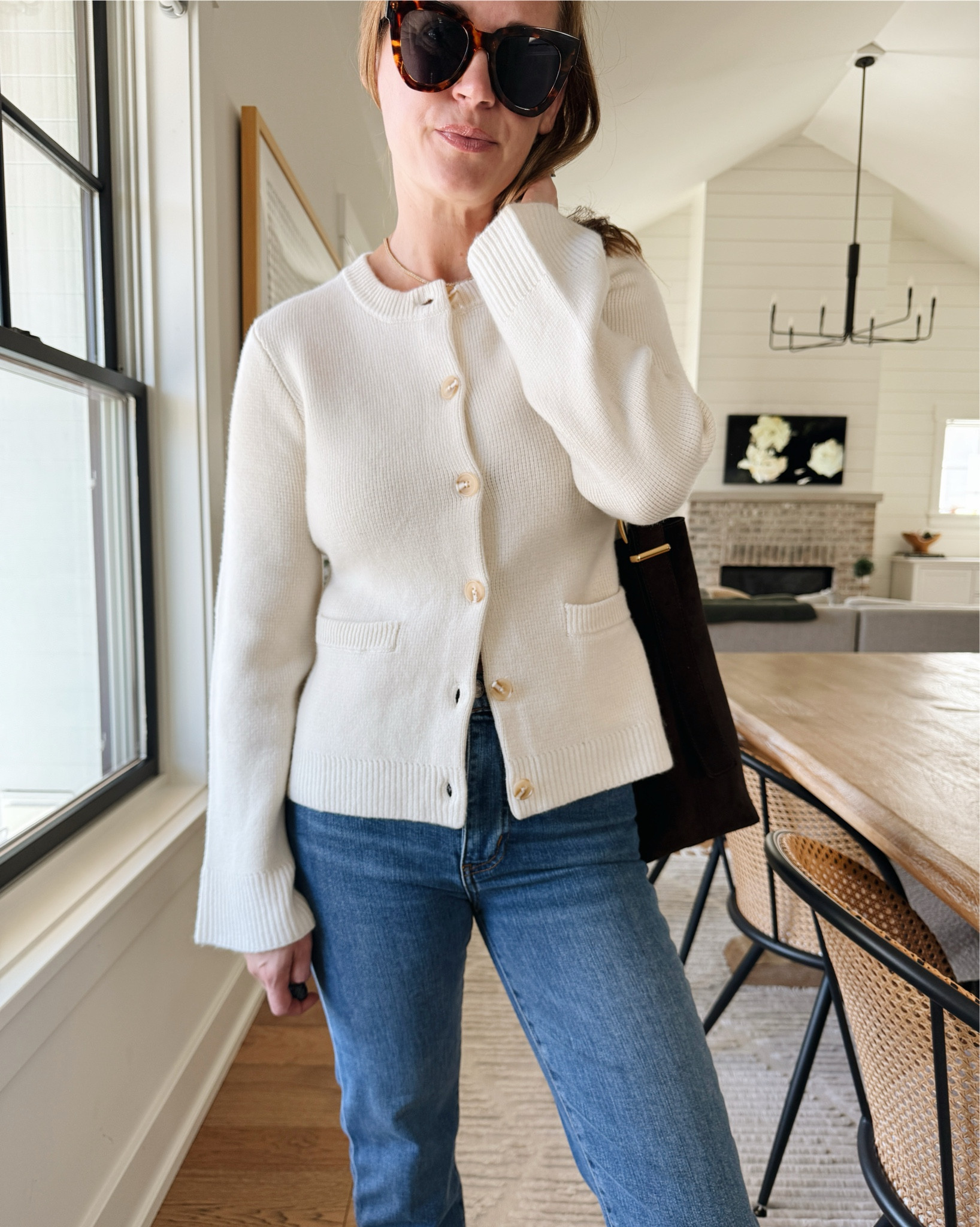 Sweats size XS
Jeans size 25

#LTKOver40 #LTKSeasonal #LTKStyleTip