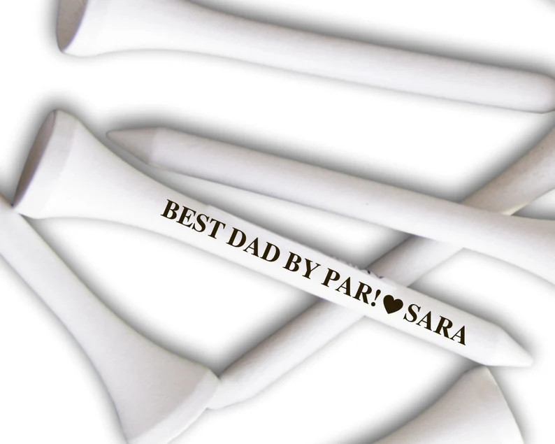Personalized Laser Engraved Golf Tees, Custom Engraved Wood Golf Tees, Personalized Golf Tees for... | Etsy (US)