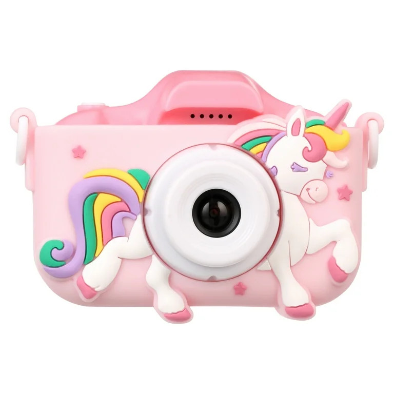 Vivitar Kidzcam Camera for Kids, Unicorn with 1080p Video and Games, Pink | Walmart (US)