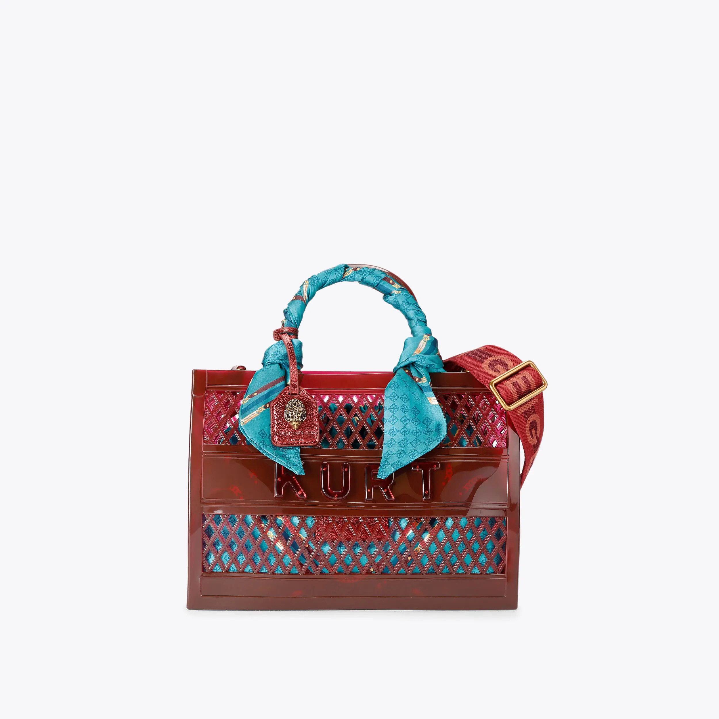 JELLY SM TOTE BAG Wine Jelly Tote Bag by Kurt Geiger London | Kurt Geiger US
