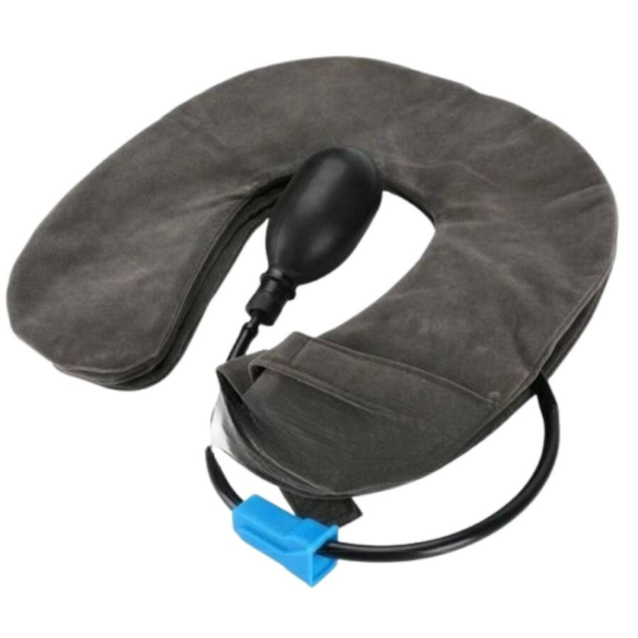 Stock Preferred - Adjustable Inflatable Cervical Traction Device - Gray | Best Buy U.S.