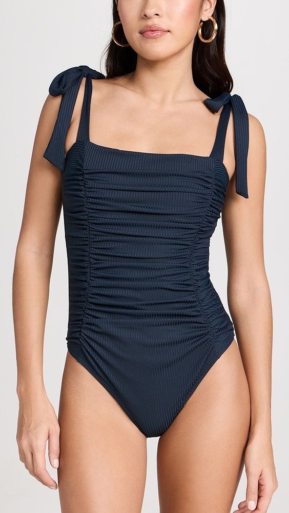 MINKPINK Constance Ruched One Piece | Shopbop | Shopbop