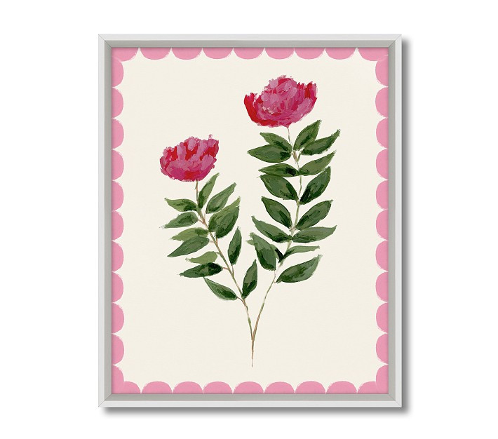 Jordan Connelly Springtime Flower Framed Wall Art (21" x 17") | Pottery Barn Kids