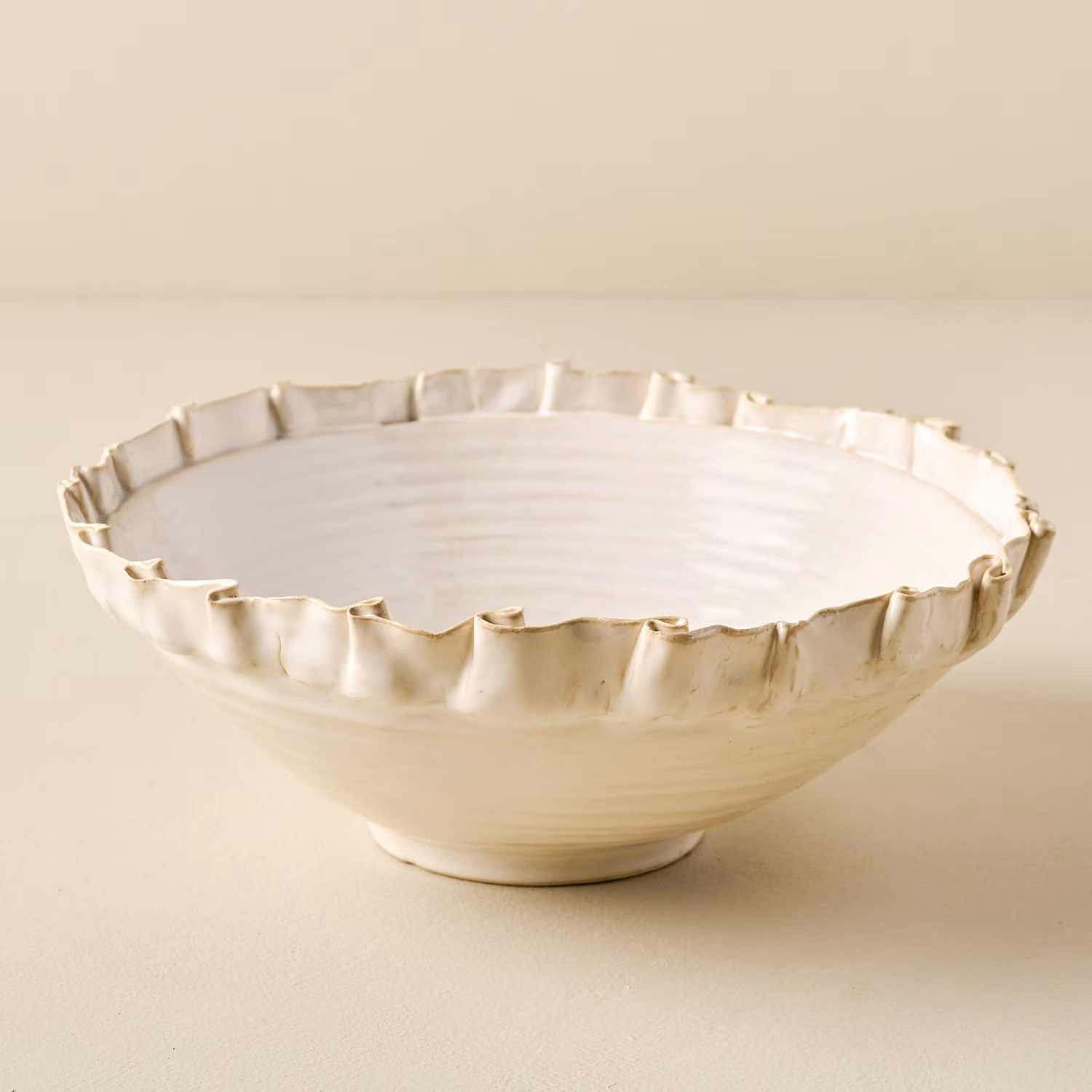 Reese Emry x Magnolia Hand Ruffled Bowl | Magnolia