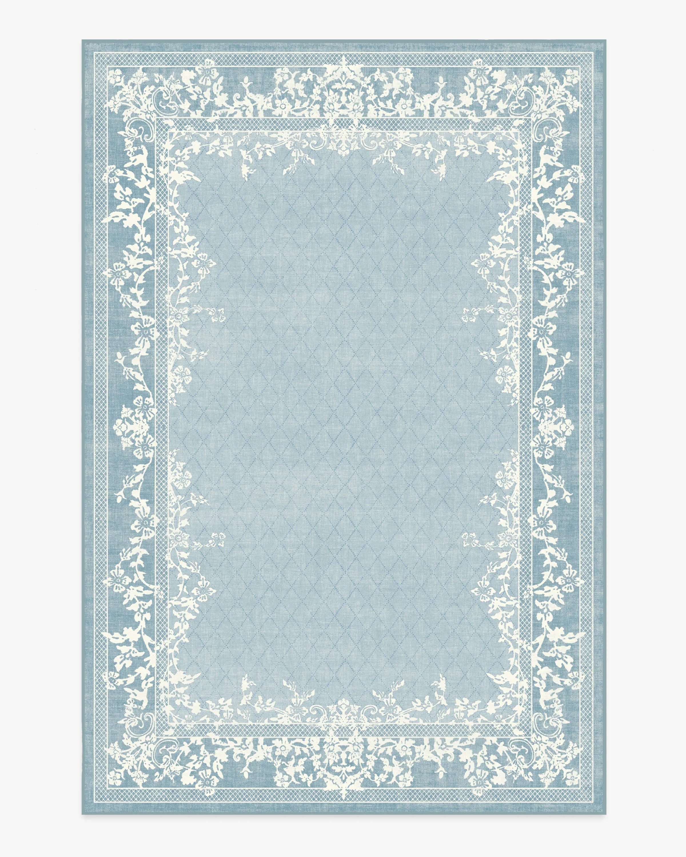 Juliet Slate Blue Rug | Ruggable
