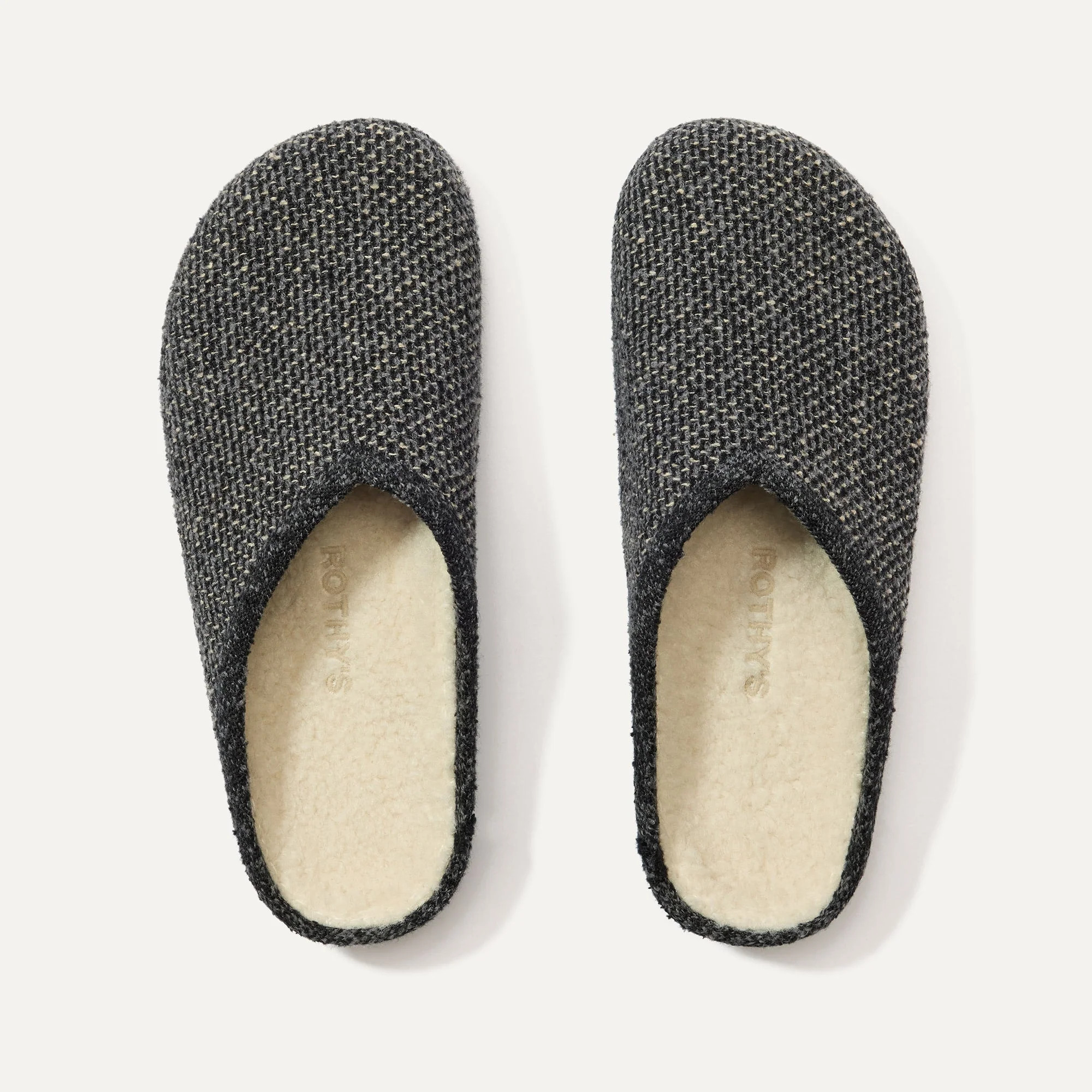 The Cozy Clog in Black Sesame Bouclé | Rothy's | Rothy's
