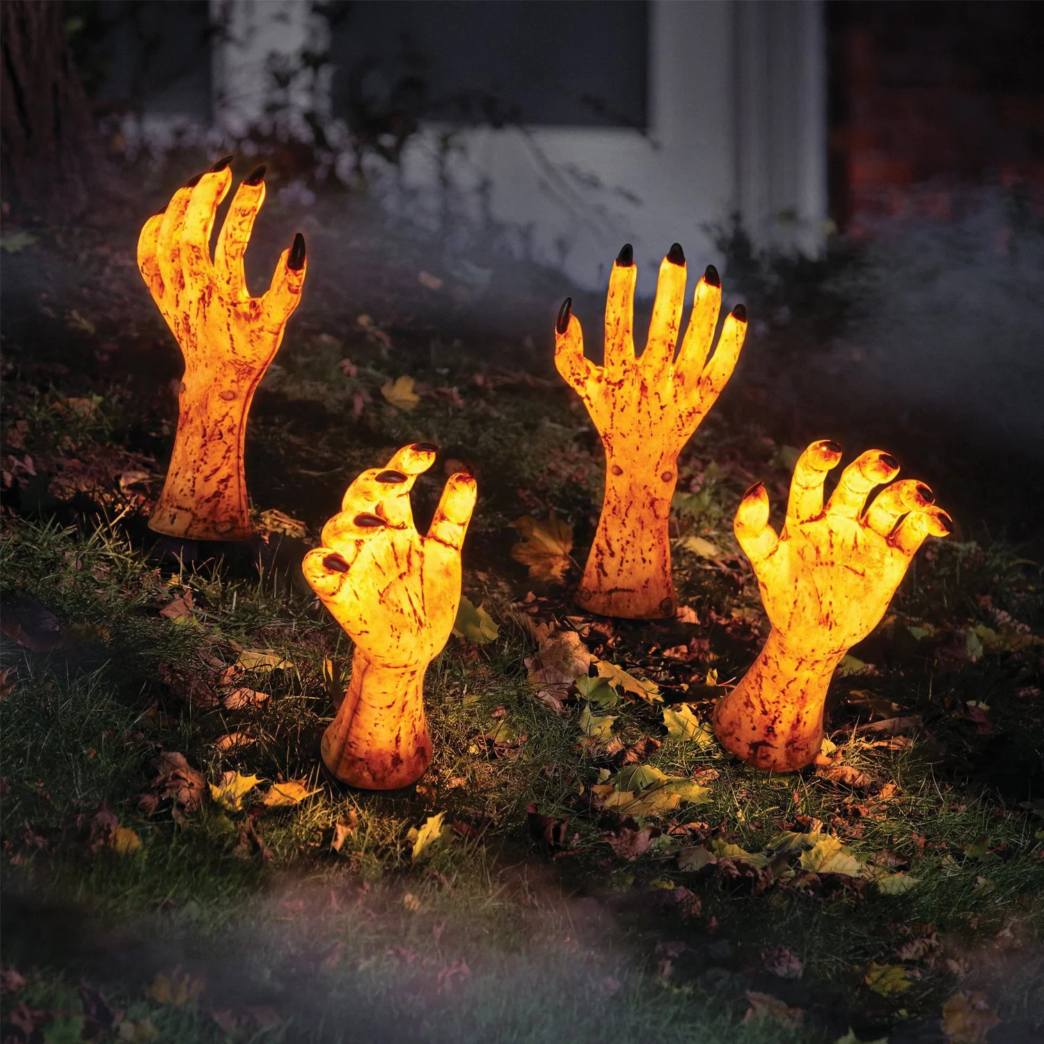 Member's Mark Zombie Hand Stake Lights, Set of 4 - Samsclub.com | Sam's Club