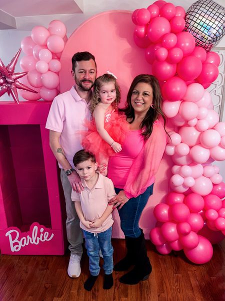 Barbie Girl Birthday Party for our little doll! 

Toddler girl barbie party | pink girl party | barbie girl outfit | women hot pink outfit | barbie party decorations 

#LTKfamily #LTKkids #LTKparties