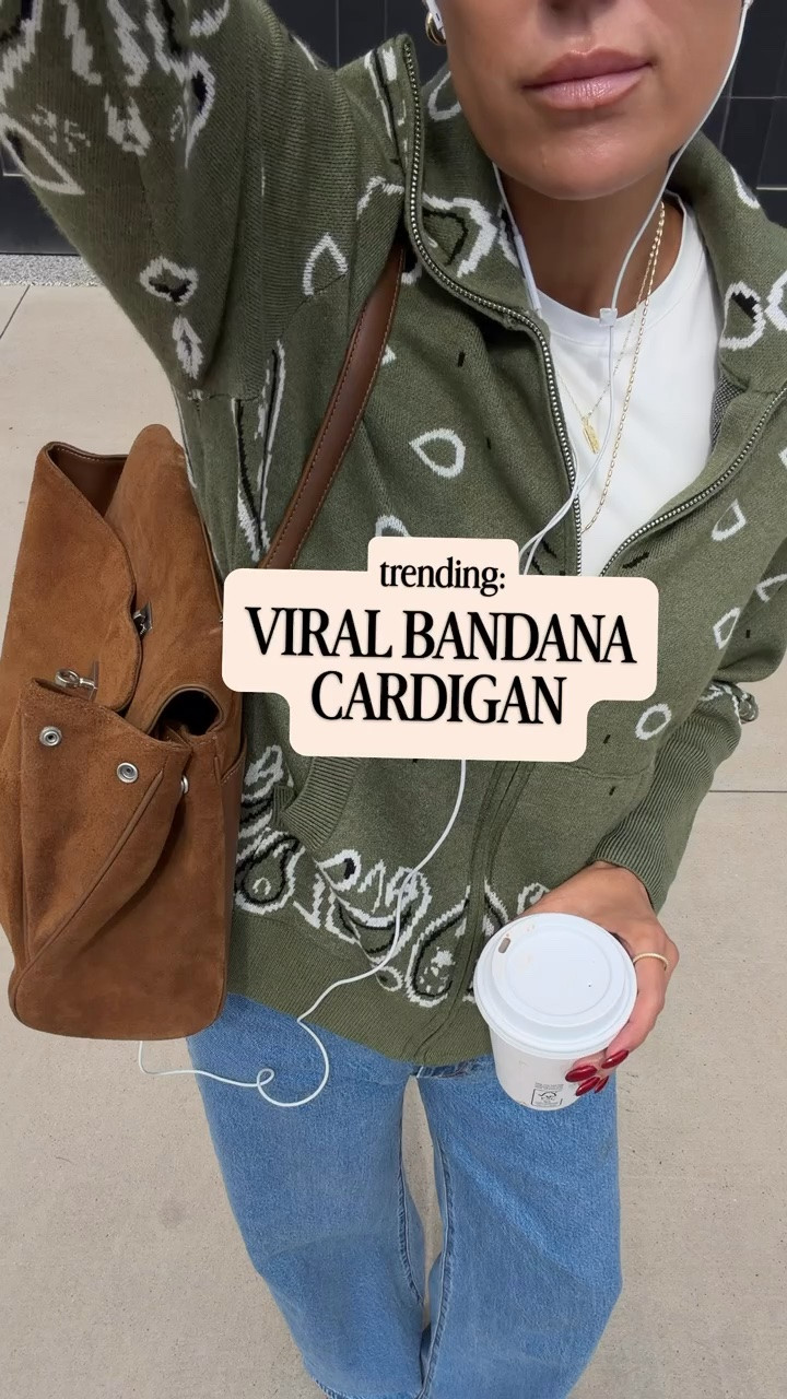 Loving this viral bandana cardigan! Comes in a bunch of colors - I’m wearing size small

Fall outfit, fall sweater, Amazon fashion, bandana sweater

#LTKootd #LTKgrwm #LTKSeasonal