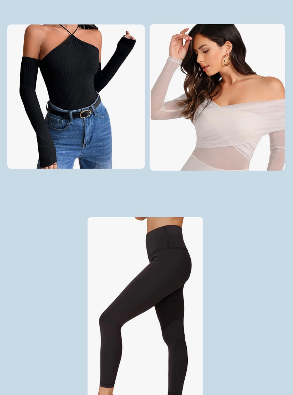 Amazon finds amazon fashion bodysuits leggings mesh sleeves pff the shoulder womens fashion

#LTKSeasonal #LTKstyletip #LTKFind