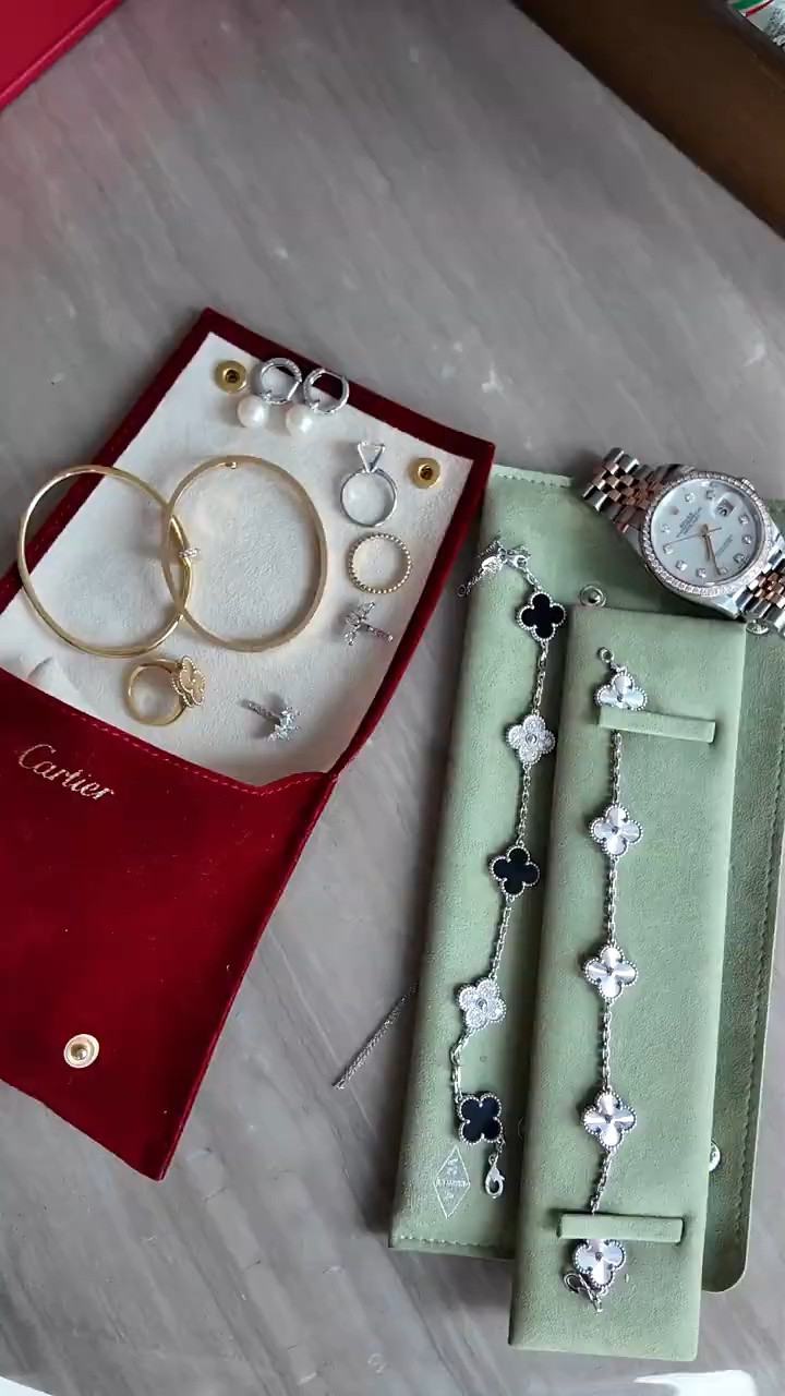 All jewelry I brought to my month long trip with me

#LTKmomlife #LTKOver40 #LTKWedding