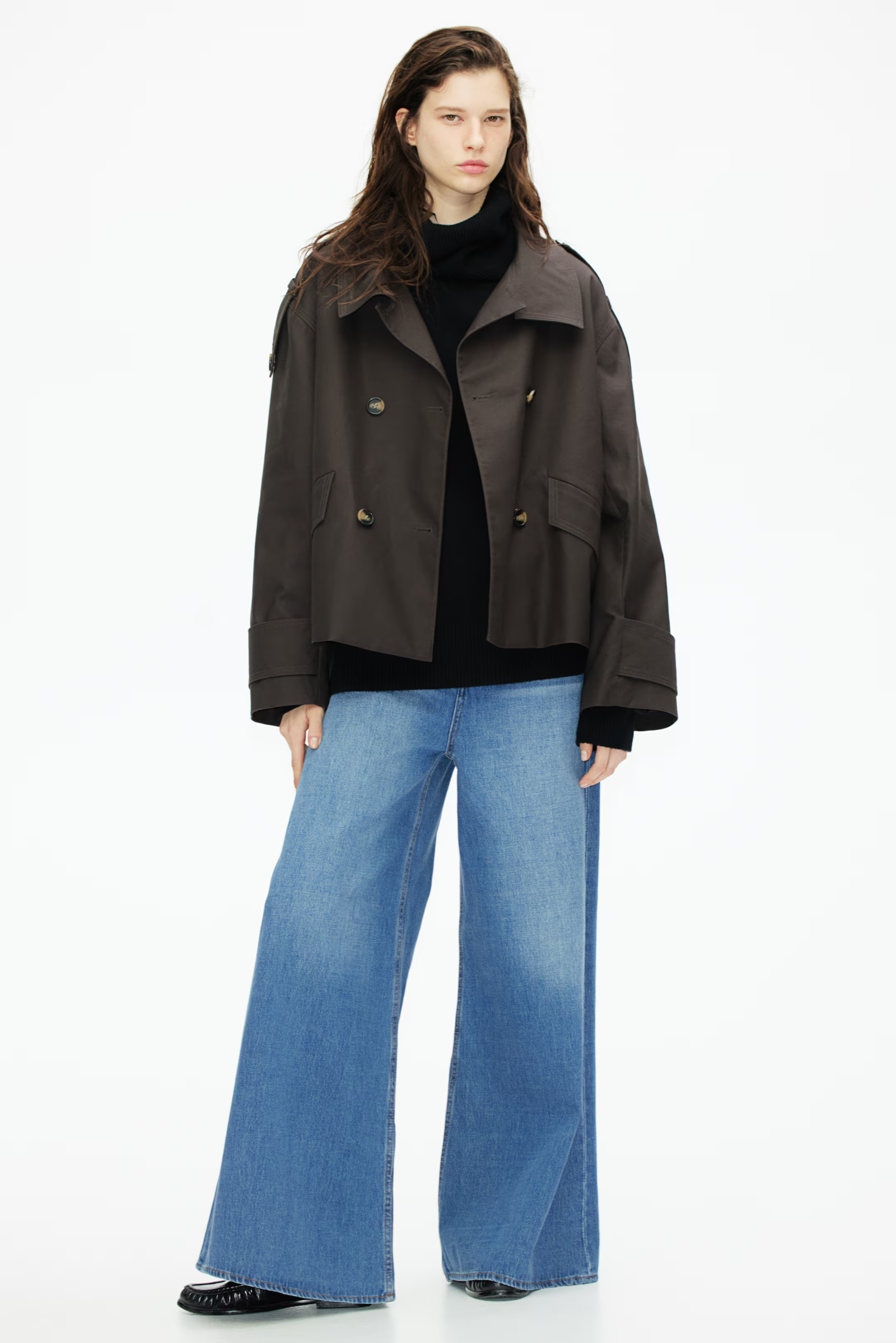 Short trench coat | H&M (UK, MY, IN, SG, PH, TW, HK)