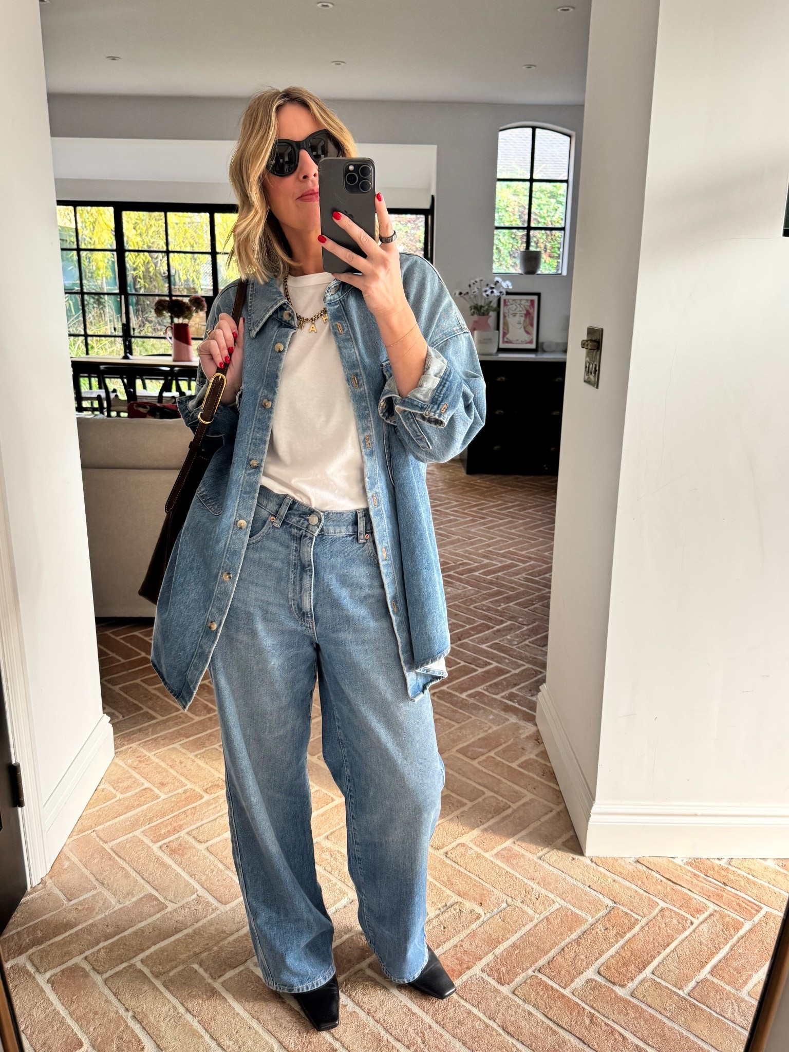 Double denim inspired by the Chanel show | denim shirt | denim jeans 

#LTKstyletip #LTKdatenight #LTKjeans