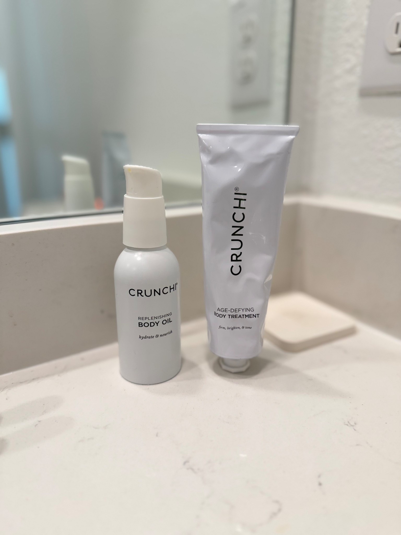 fast-absorbing body oil with a lightweight serum-oil. It delivers non-greasy hydration that smooths rough patches and restores glow. Fragrance-free and gentle enough for the whole family—use it anywhere from elbows to cuticles to hair ends. EWG Verified, Leaping Bunny Certified, Certified 4ocean Plastic Neutral,  Non-GMO, Toxin-Free, Silicone-Free, Vegan, Gluten-Free. 
.
.
#skincare #crunchiskin #crunchi #skincareroutine #skincarechristmas #momchristmas #giftsforher 


#LTKHoliday #LTKGiftGuide #LTKselfcare