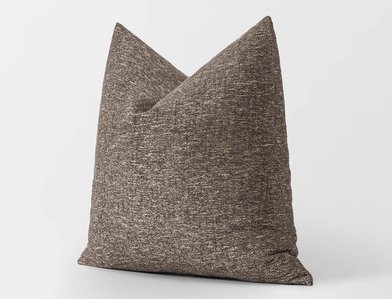 Brown Boho Woven Pillow Cover | Linen Euro Sham & Cushion Sizes - Etsy | Etsy (US)