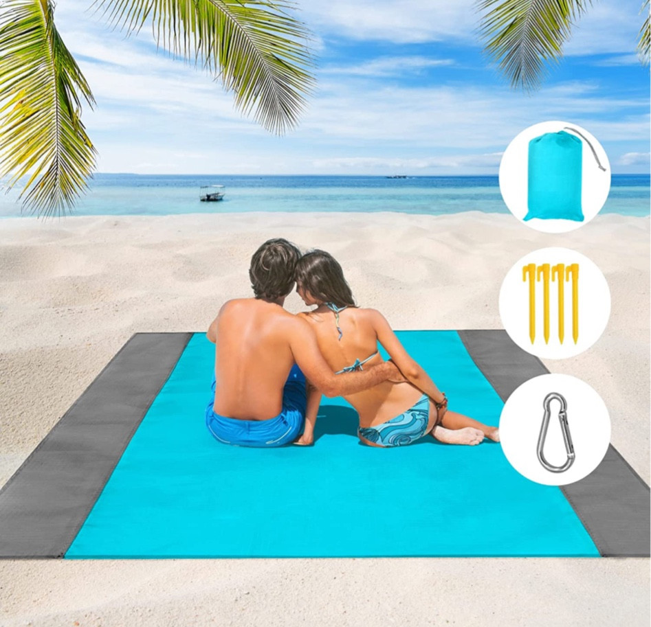 Just got this Amazon beach blanket for our upcoming beach trip! Water and sand resistant! Fits 4-7 people! And it’s 50% off with coupon! Only $9!

#LTKfamily #LTKtravel #LTKsalealert