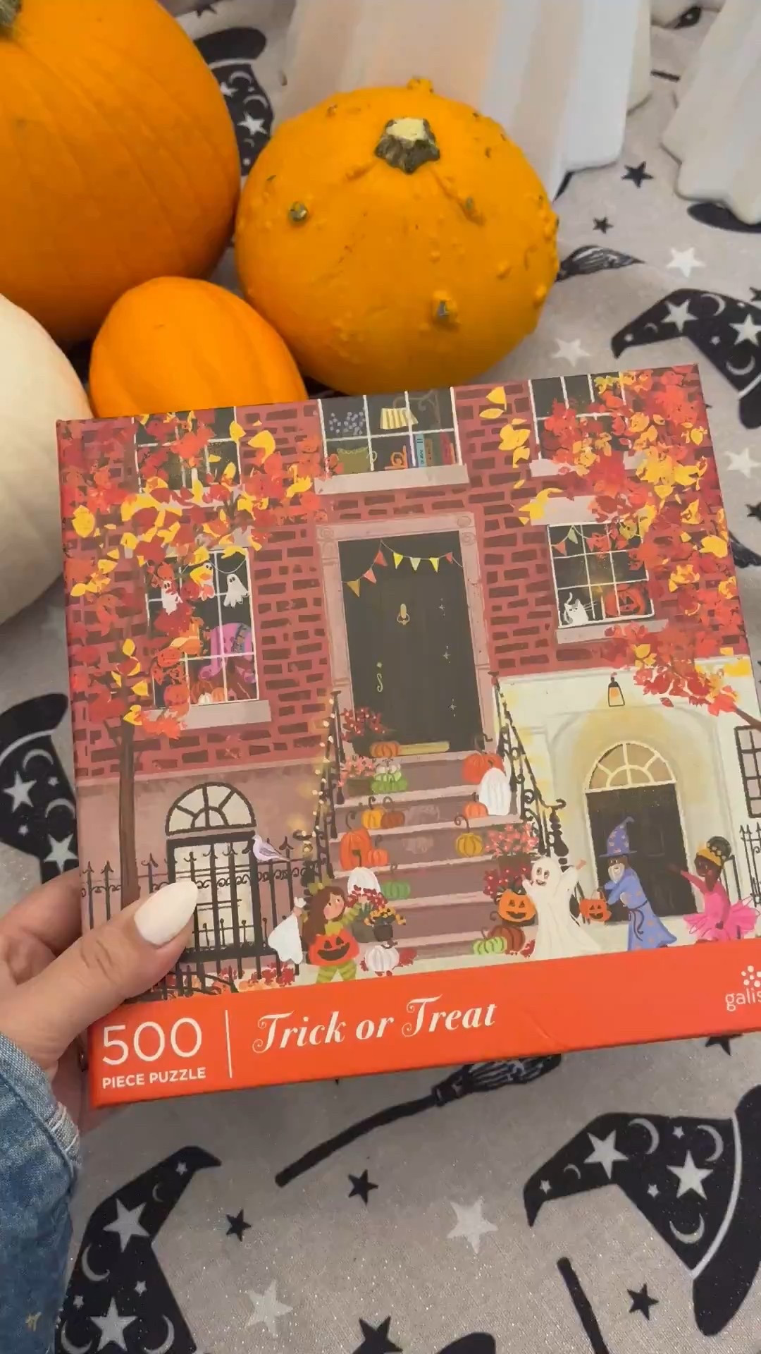 A sweet puzzle for a cozy fall evening at home 🏡 #fallfinds #fall #fallpuzzle #puzzle #fallideas  #halloween #halloweenfun #halloweenideas 

#LTKGiftGuide #LTKHalloween #LTKSeasonal