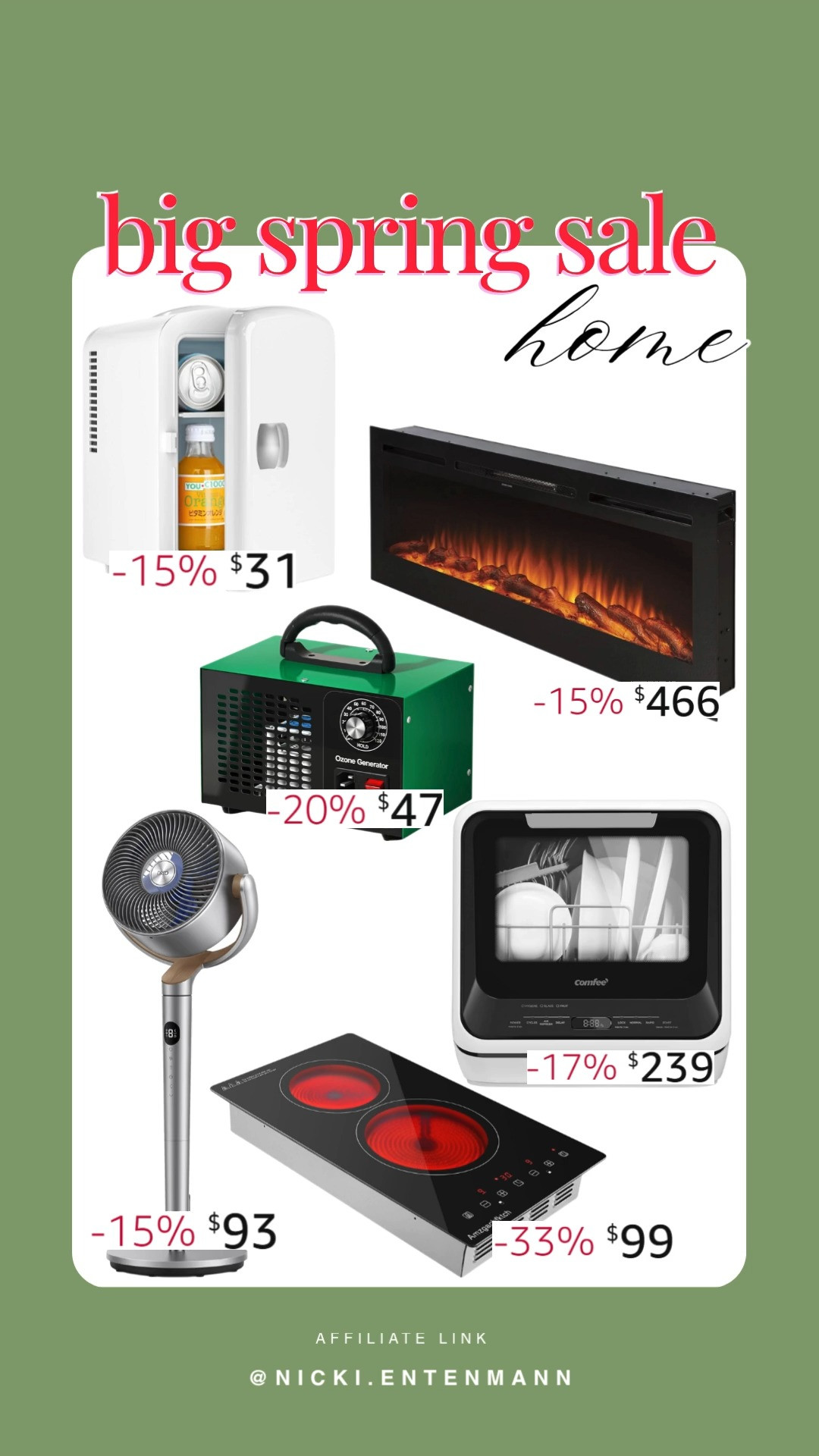 Score these amazing deals from the spring sale! From a compact mini fridge to a smart fireplace, upgrade your space with these hot picks. 
#SpringSale #AmazonFinds #HomeEssentials 

 #LTKdayinmylife #LTKHome #LTKSaleAlert