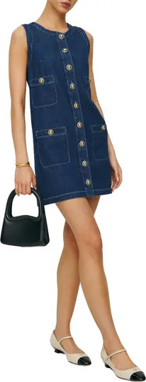 Tropez Sleeveless Denim Minidress | Nordstrom