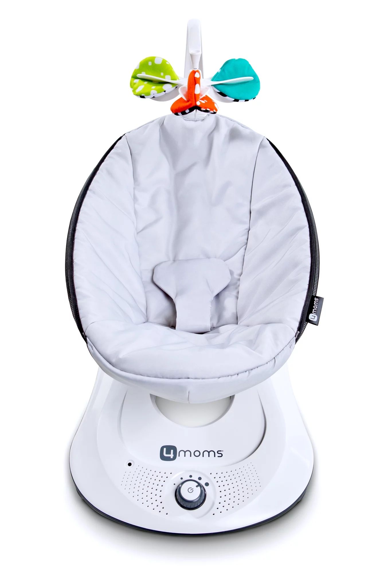 4moms RockaRoo Infant Seat, Compact Baby Swing, Grey Classic | Walmart (US)