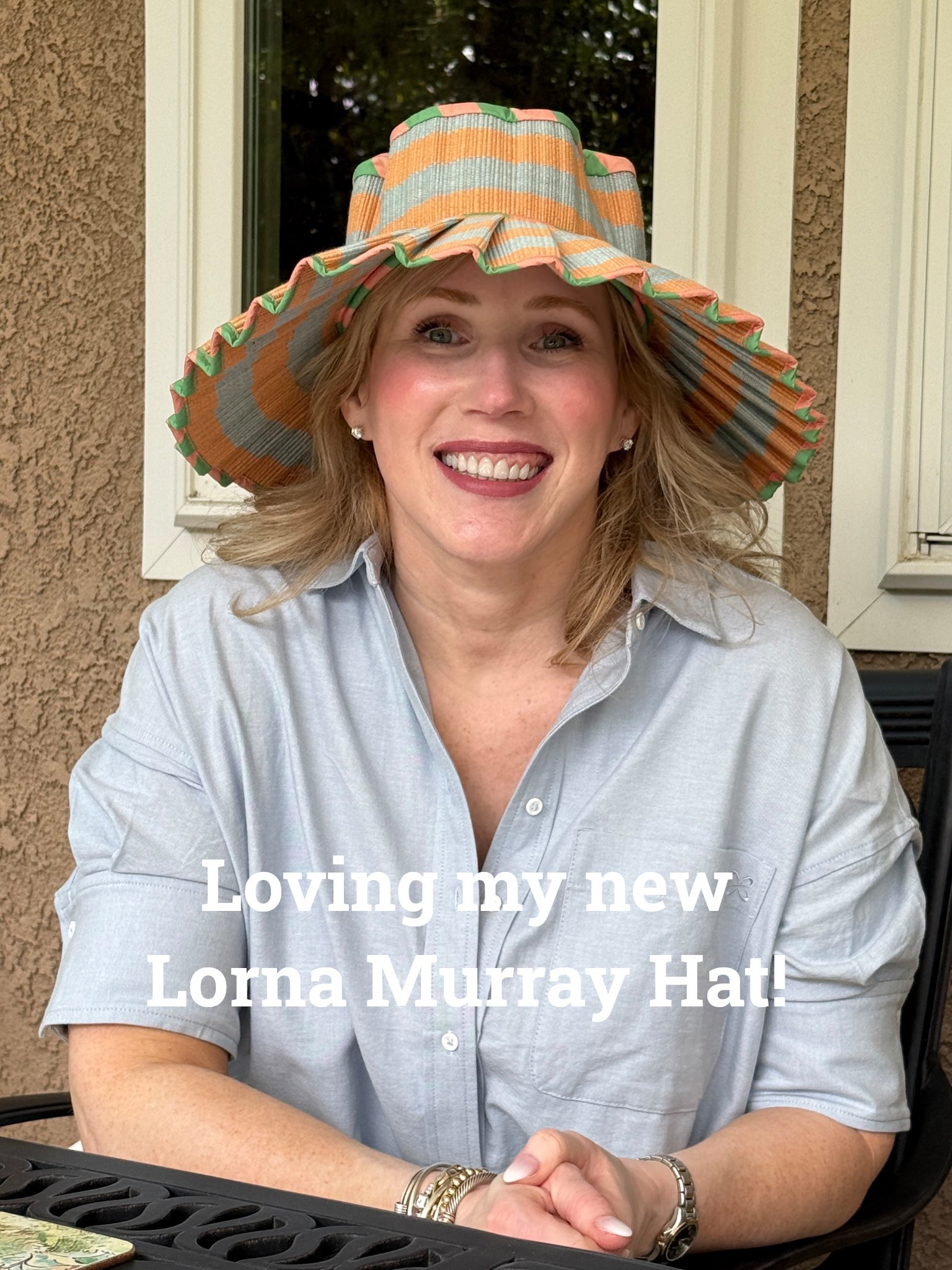 Wearing my new Easter outfit wearing my new blouse and white pants and new favorite hat! #anthropologie #nordstrom #lornamurray

#LTKSeasonal #LTKmomlife #LTKootd