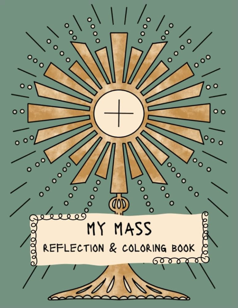 My Mass Reflection & Coloring Book: A Coloring Book for Kids at Catholic Mass (My Catholic Colori... | Amazon (US)